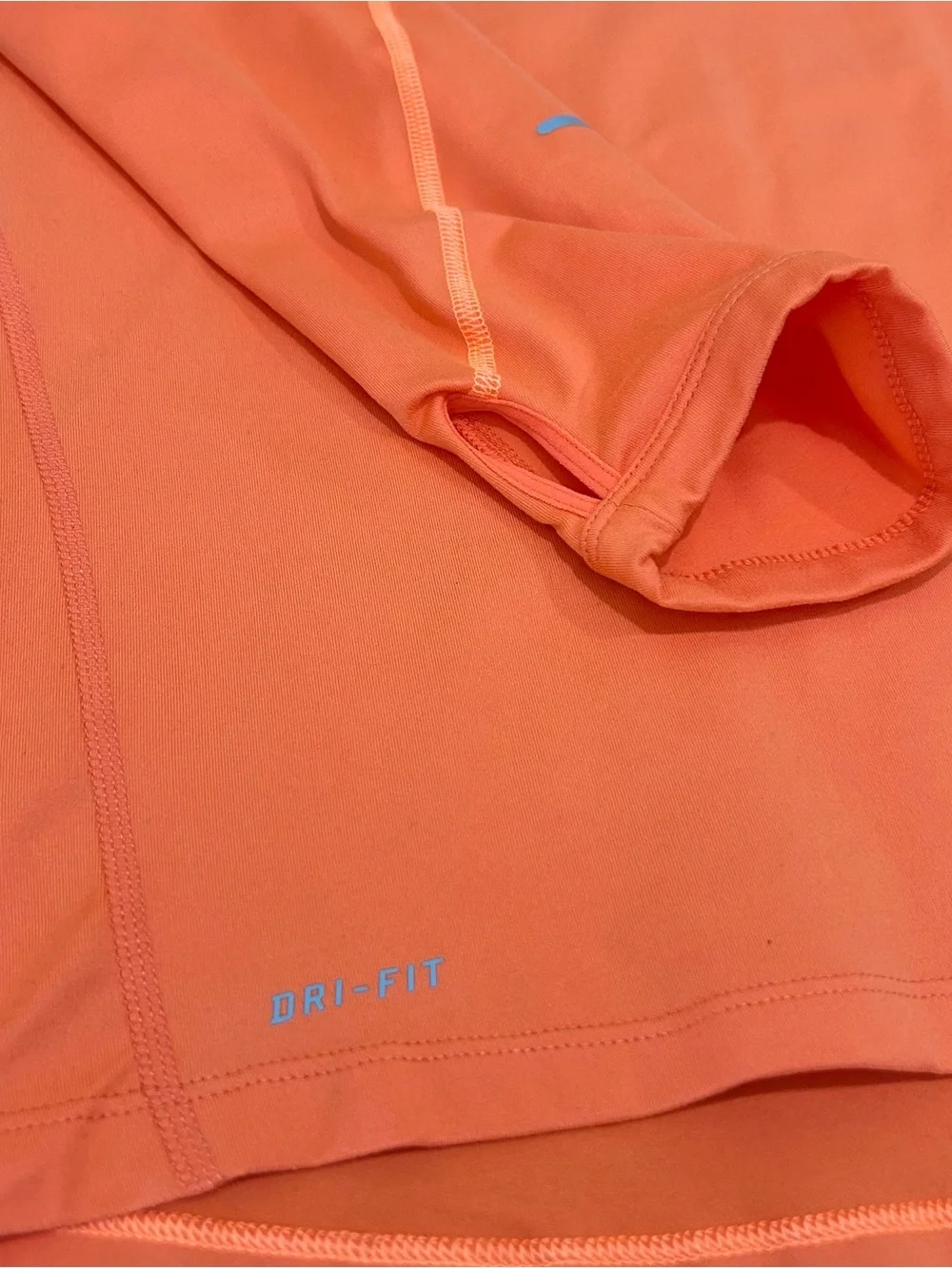 Women’s 2XL Plus Nike Element Dri-Fit Orange Quarter-Zip Performance Pullover